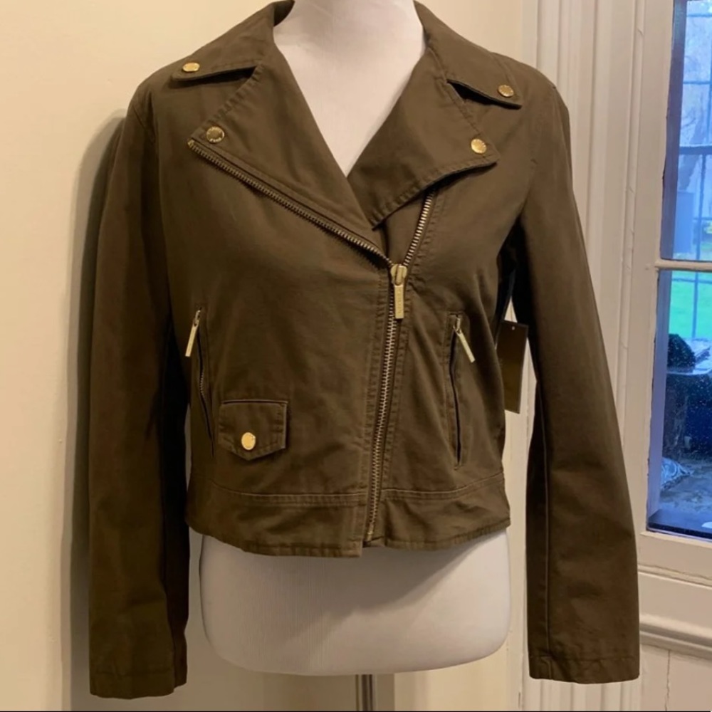 MWT Michael Kors Women’s Military Jacket size M